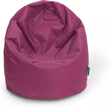 Погремушка-мешок каплевидной формы Подушка для сиденья Погремушка-мешок, большая, цвета на выбор Пудрово-розовый XXXL BuBiBag