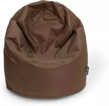 Погремушка-мешок в форме капли Подушка для сиденья Погремушка-мешок, большая, выбор цветов Коричневый XXXL BuBiBag