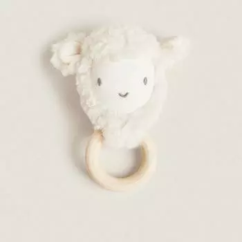 Погремушка Zara Home Lamb Rattle, белый