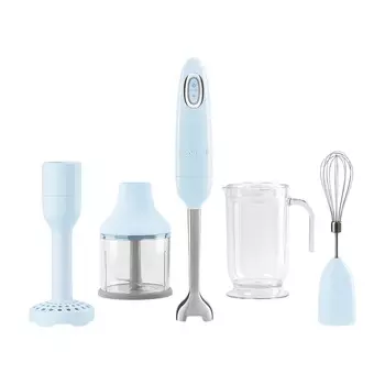 Погружной блендер Smeg HBF22, голубой