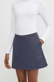 Походная альпийская спортивная юбка Jack Wolfskin, темно-синий