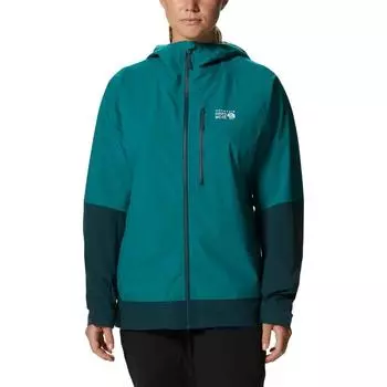 Походная куртка стрейч Ozonic Jacket женская - синяя MOUNTAIN HARDWEAR, цвет blau