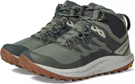 Походная обувь Antora 3 Mid Wp Merrell, цвет Lichen