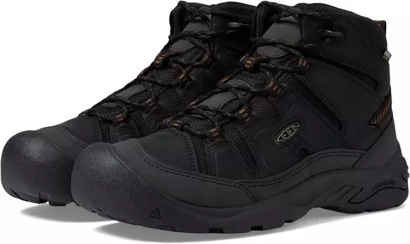 Походная обувь Circadia Mid Waterproof KEEN, цвет Black/Curry