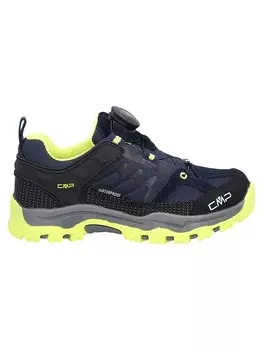 Походная обувь CMP Leder-Trekkingschuhe Kiruna Fitgo, цвет Dunkelblau/Gelb