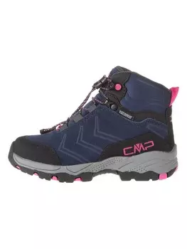 Походная обувь CMP Leder-Trekkingschuhe Melnick Mid, цвет Dunkelblau/Pink