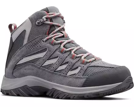 Походная обувь Columbia Crestwood Mid Waterproof, цвет Graphite/Daredevil
