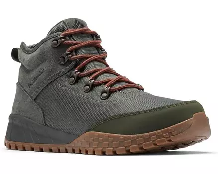 Походная обувь Columbia Fairbanks Mid, цвет Gravel/Dark Moss
