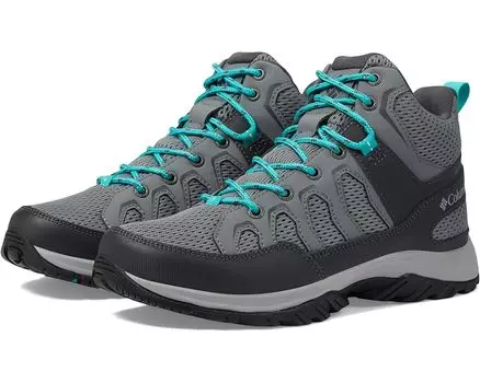 Походная обувь Columbia Granite Trail Mid Waterproof, цвет Ti Grey Steel/Bright Aqua