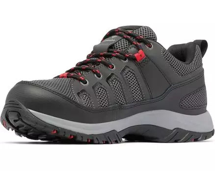 Походная обувь Columbia Granite Trail Waterproof, цвет Shark/Mountain Red