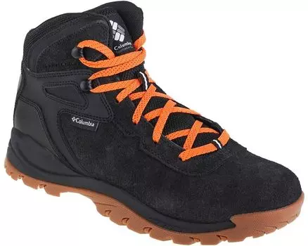 Походная обувь Columbia Newton Ridge BC, цвет Black/Bright Orange