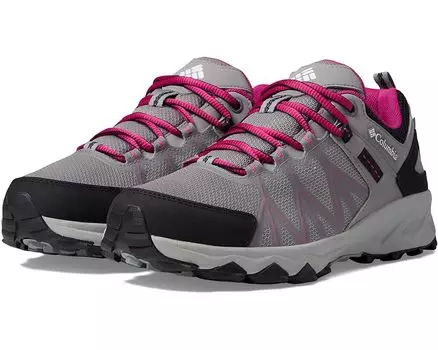 Походная обувь Columbia Peakfreak II Outdry, цвет Monument/Wild Fuchsia