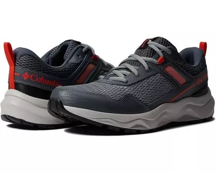 Походная обувь Columbia Plateau, цвет Monument/Red Quartz
