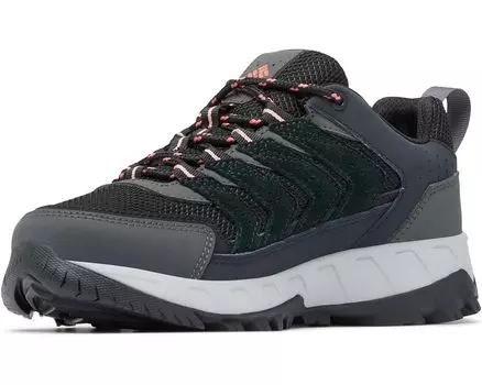 Походная обувь Columbia Strata Trail Low, цвет Black/Juicy