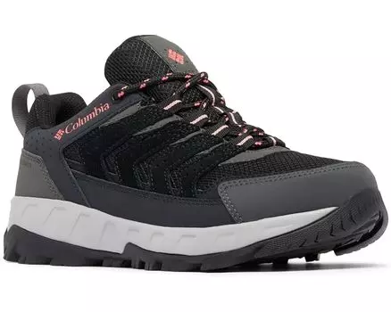 Походная обувь Columbia Strata Trail Low Wp, цвет Black/Juicy
