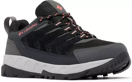 Походная обувь Columbia Strata Trail Low Wp, цвет Black/Juicy