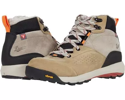 Походная обувь Danner Inquire Mid Winter 5", цвет Hazelwood/Tangerine/Red
