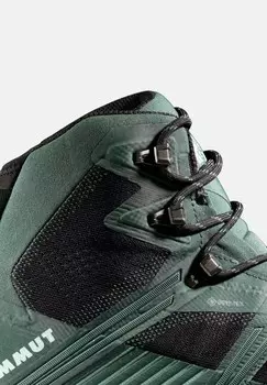 Походная обувь DUCAN II HIGH Mammut, зеленый