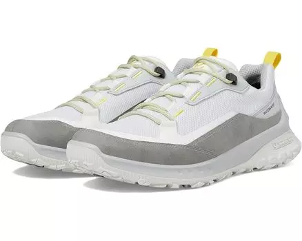 Походная обувь ECCO Sport Ultra Terrain Waterproof Low, цвет Concrete/Bright White