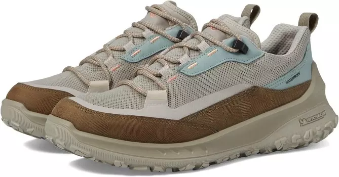 Походная обувь ECCO Sport Ultra Terrain Waterproof Low Hiking Shoe, цвет Sage/Gravel