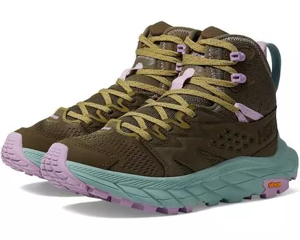 Походная обувь Hoka Anacapa Breeze Mid, цвет Dark Olive/Agave