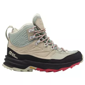 Походная обувь Jack Wolfskin Cyrox Texapore Mid, цвет Mint Leaf