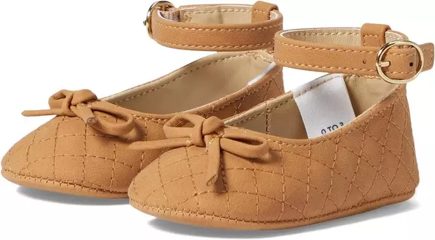 Походная обувь Janie and Jack Quilted Flat, коричневый