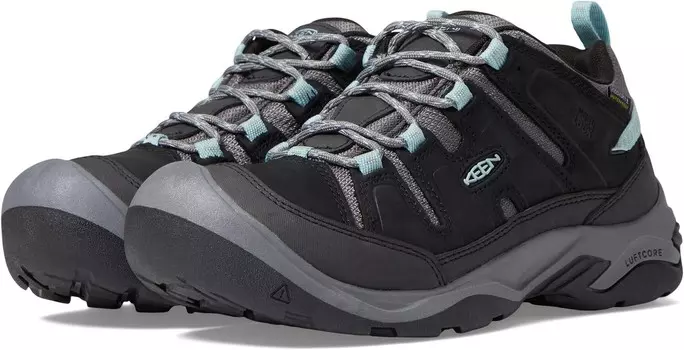 Походная обувь KEEN Circadia Waterproof, цвет Black/Cloud Blue