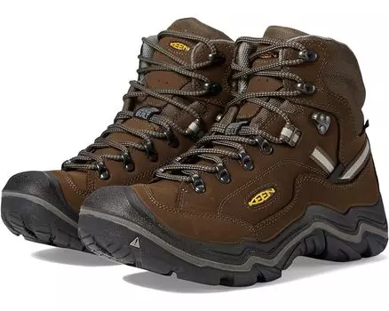 Походная обувь KEEN Durand II Mid WP, цвет Cascade Brown/Gargoyle