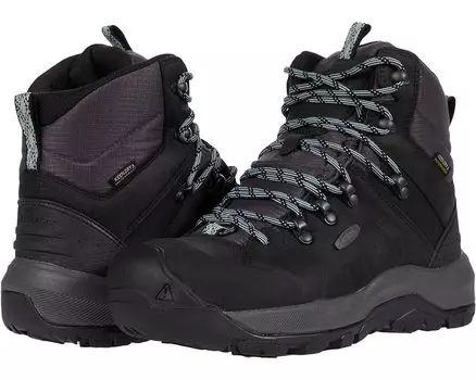 Походная обувь KEEN Revel IV Mid Polar, цвет Black/Harbor Gray
