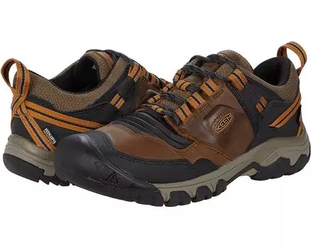 Походная обувь KEEN Ridge Flex WP, цвет Bison/Golden Brown