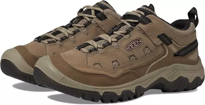 Походная обувь KEEN Targhee 4 Low Height Durable Comfortable Waterproof, цвет Brindle/Nostalgia Rose