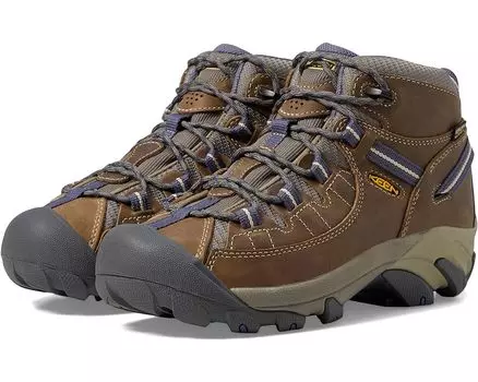 Походная обувь KEEN Targhee II Mid Waterproof, цвет Goat/Crown Blue
