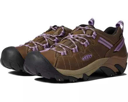 Походная обувь KEEN Targhee II WP, цвет Timberwolf/English Lavender