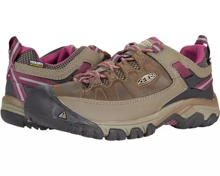 Походная обувь KEEN Targhee III Waterproof, цвет Weiss/Boysenberry 1