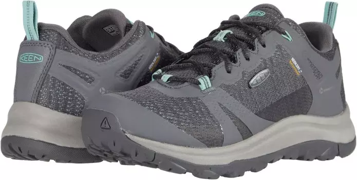 Походная обувь KEEN Terradora II Waterproof, цвет Steel Grey/Ocean Wave