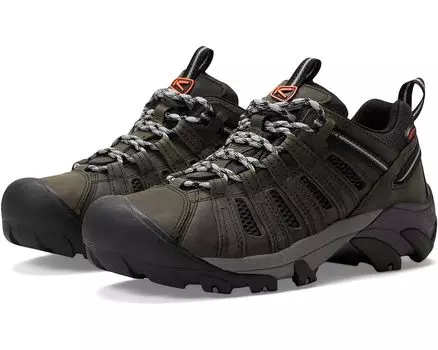 Походная обувь KEEN Voyageur, цвет Steel Grey/Scarlet Ibis