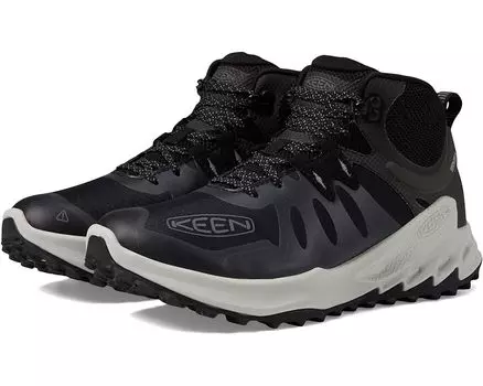 Походная обувь KEEN Zionic Mid Waterproof, цвет Black/Black