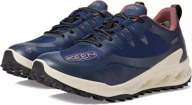 Походная обувь KEEN Zionic Waterproof, цвет Naval Academy/Nostalgia Rose