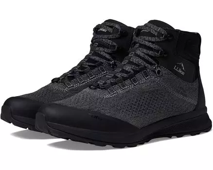 Походная обувь L.L.Bean Elevation Trail Boot Water Resistant Insulated, цвет Black/Gray Birch