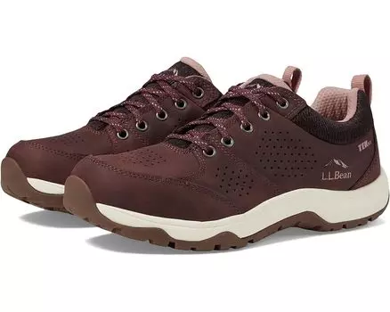 Походная обувь L.L.Bean Trailduster Hiker Low, цвет Burgundy/Soft Cayenne