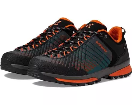 Походная обувь Lowa Carezza GTX Lo, цвет Anthracite/Orange