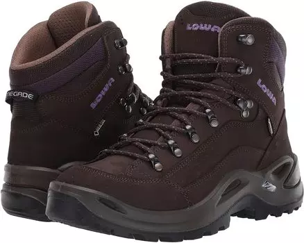 Походная обувь Lowa Renegade GTX Mid, цвет Slate/Blackberry