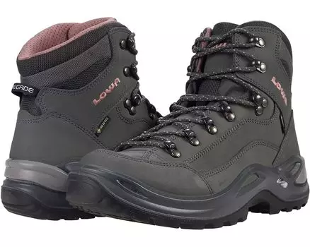 Походная обувь Lowa Renegade GTX Mid, цвет Graphite/Rose