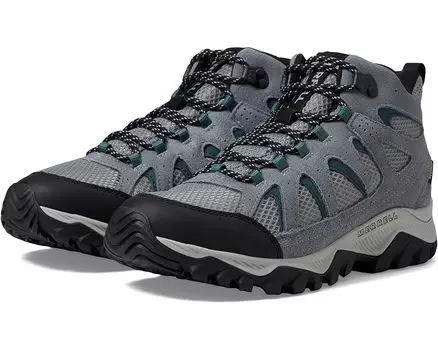Походная обувь Merrell Oakcreek Mid Waterproof, цвет Monument/Seamoss