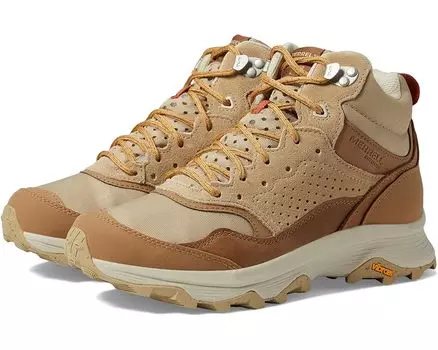 Походная обувь Merrell Speed Solo Mid WP, цвет Tobacco/Gold
