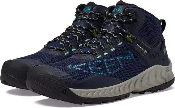 Походная обувь Nxis Evo Mid WP KEEN, цвет Naval Academy/Ipanema
