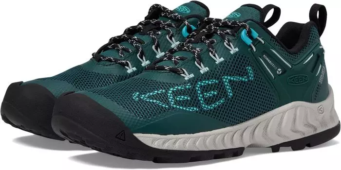 Походная обувь Nxis Evo WP KEEN, цвет Sea Moss/Ipanema