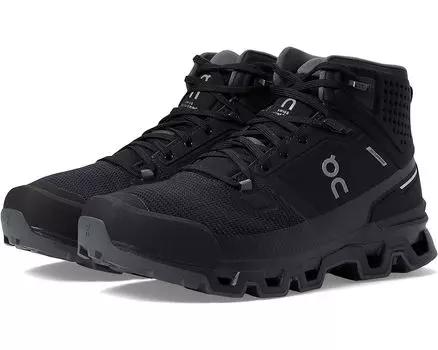 Походная обувь On Cloudrock Waterproof 2, цвет Black/Eclipse