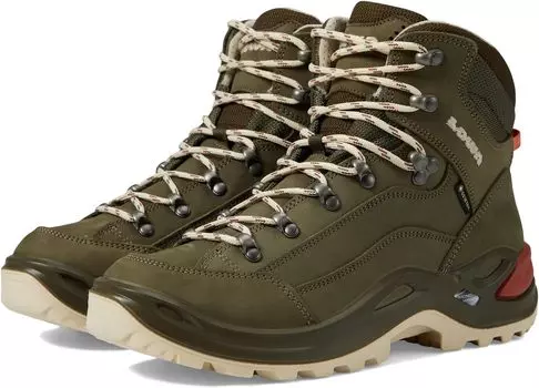 Походная обувь Renegade GTX Mid Lowa, цвет Grey Green/Panna